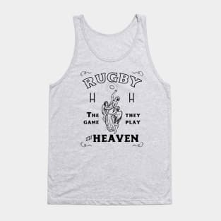 Rugby Game Played In Heaven 2 Tank Top